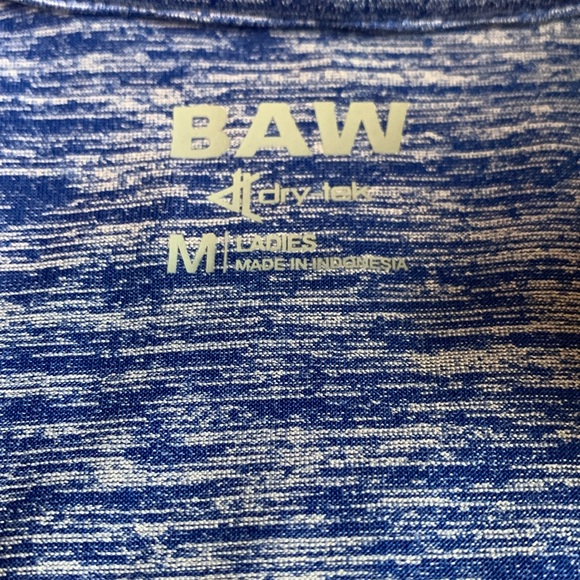 Blue Dry Fit Zip Up - Picture 2 of 3